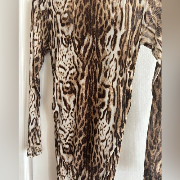 Animal print mid length INC dress - Picture 4 of 10